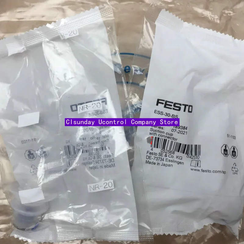 

2pcs New original FESTO Sucker ESS-10-20-30-40-55-60-80-100-BS 189384