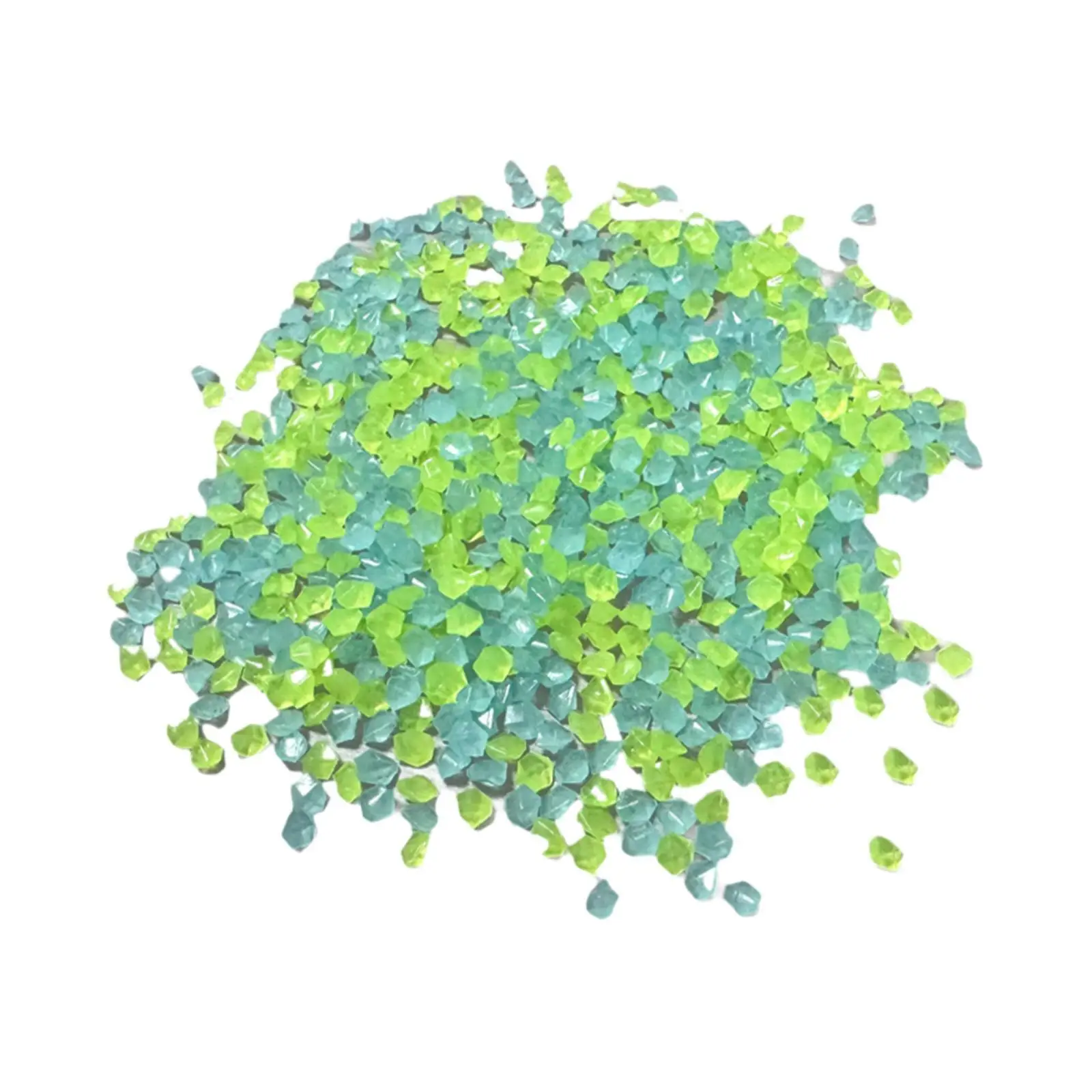 3-5mm Glow in A Dark Pebbles Sand DIY Craft Materials for Potted Plant Decor