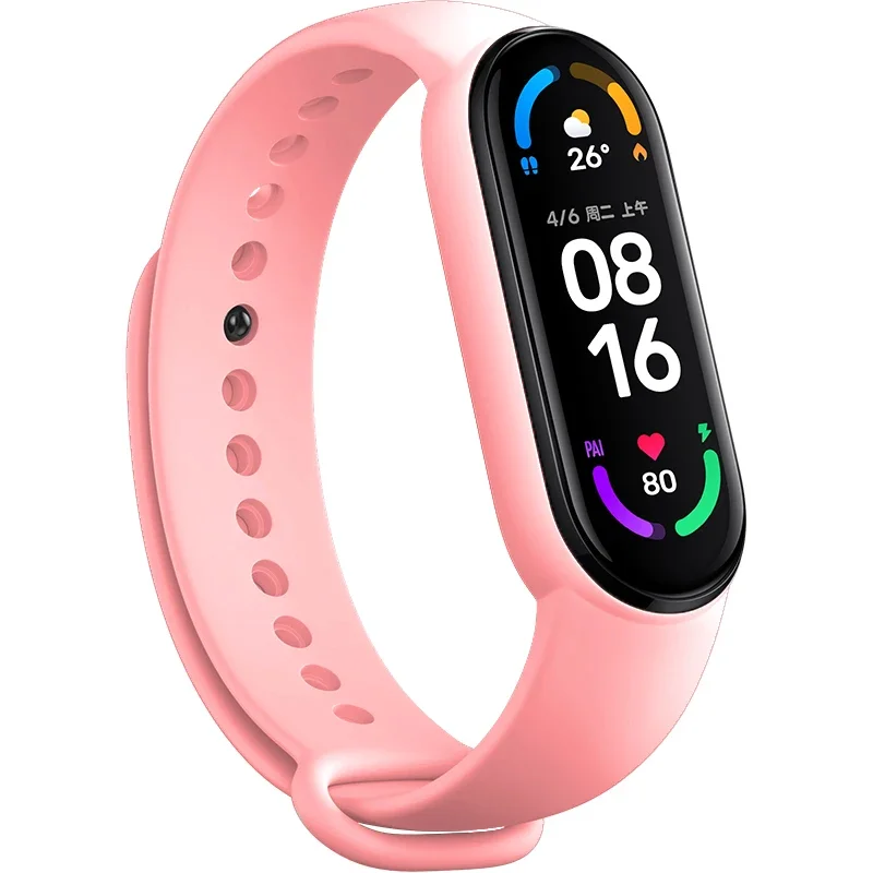 Premium Silicone Sport Strap for Fitness Tracker Bracelet