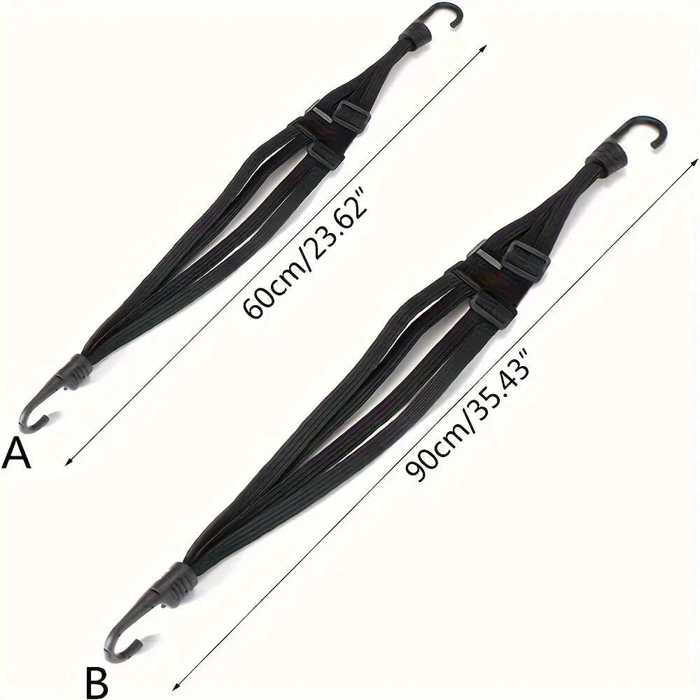 Motorcycle Helmet Strips Elastic Rope Fixed Strap Adjustment Fix Rope Goods Strap 60cm/90cm