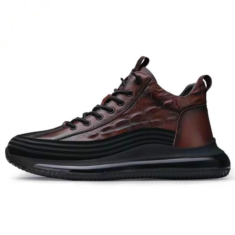 Men's Luxury Sneakers - Fendi Brown Technical Mesh Sneakers