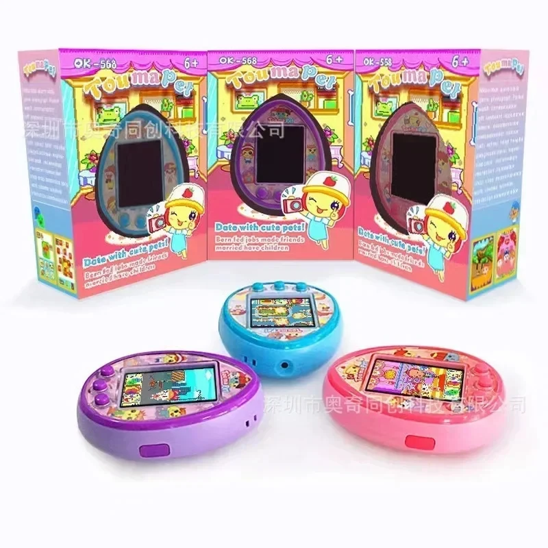 2024 Tamagotchi Toumapet Photograph Virtual Pet Machine Wechat Interaction Make Friends Usb Charging Electronic Pets Game Conso 2