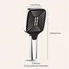 3 Mode Adjustable Shower Head Rainfall Shower Large Flow Showerhead High Pressure Water Saving Shower Mixer Bathroom Accessories 5