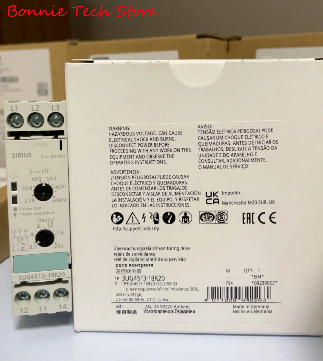 

3UG4513-1BR20 for Siemens Analog monitoring relay