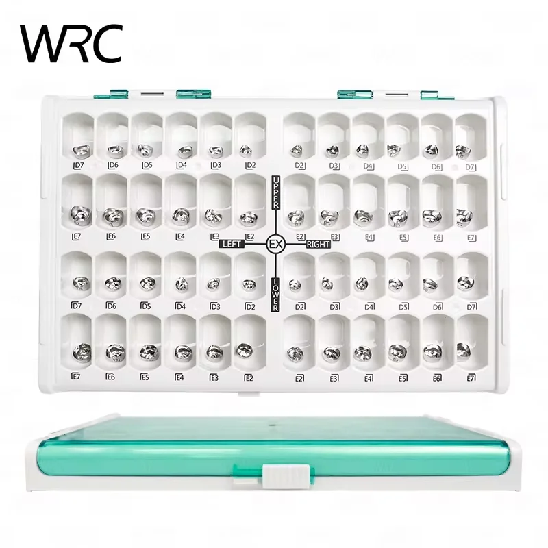 5 Pz/scatola Dentaria In Acciaio Inossidabile Corona Molare - Foto 13