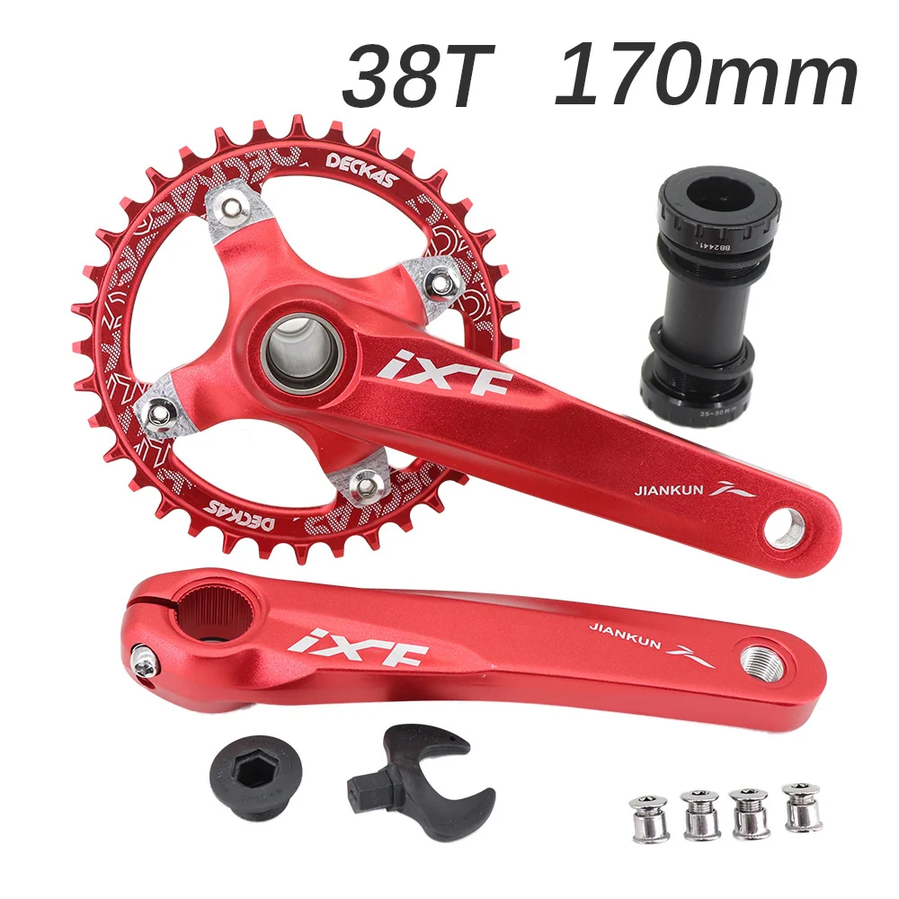 IXF MTB Crankset 104BCD Bike Crank 170mm 175mm Deckas Chainring
