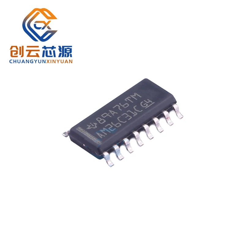 

1pcs New 100% Original AM26C31CDR Integrated Circuits Operational Amplifier Single Chip Microcomputer SOIC-16