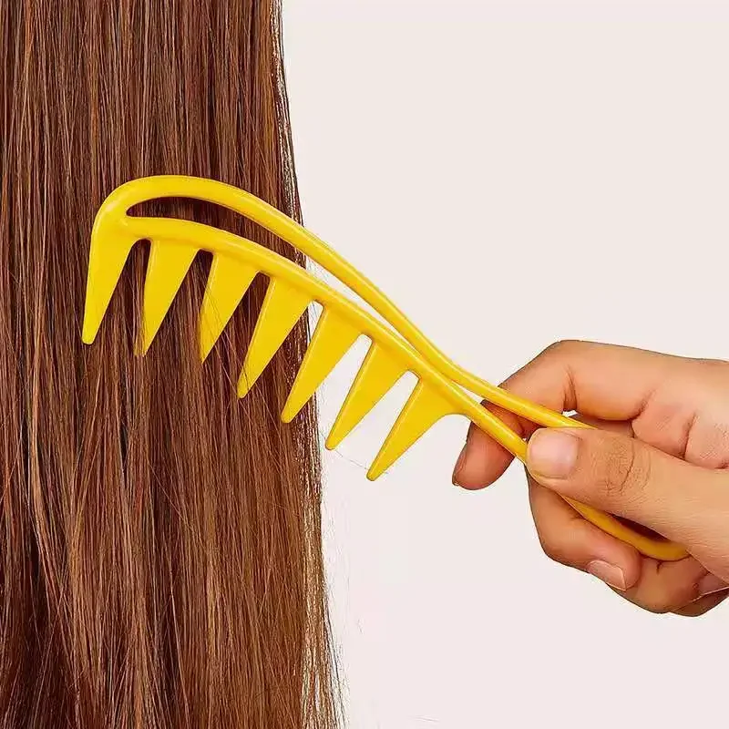 Salon Hair Cutting Comb Detangling Wide Teeth Combs Professional Men Oil Head Hairstyle Brush Barbershop Anti-tangle Comb