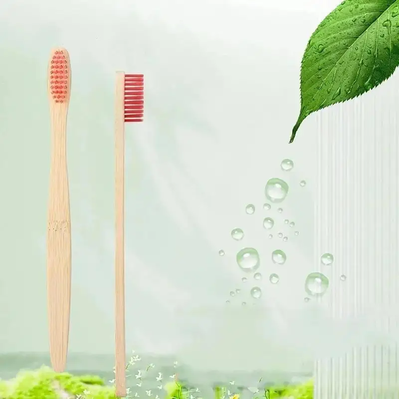 Bamboo Manual Toothbrushes For Sensitive Teeth