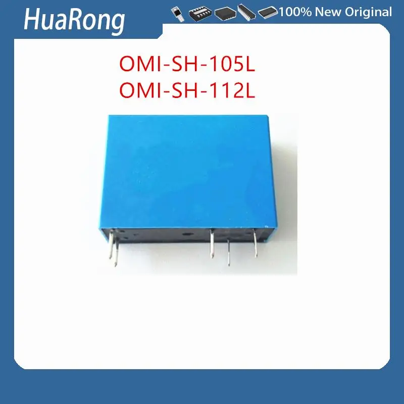 

5Pcs/Lot OMI-SH-105L OMI-SH-112L 5V 12V 10A 5PIN