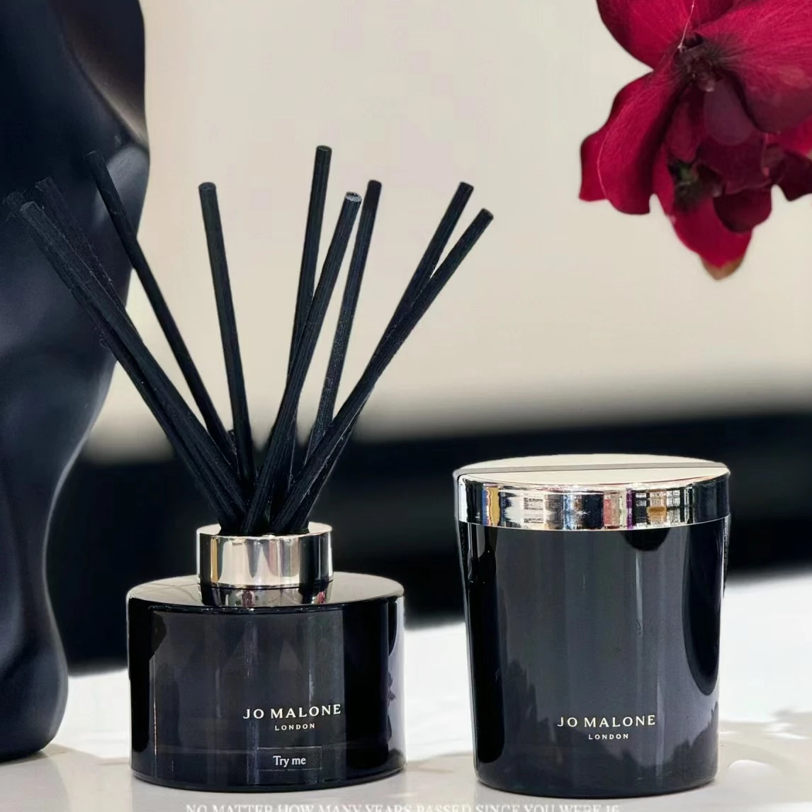 

Velvet Rose Scented Candle Set Oud Black Cup Fragrance Candles Aromatherapy Diffuser Home Decoration Luxury Gifts Box Set