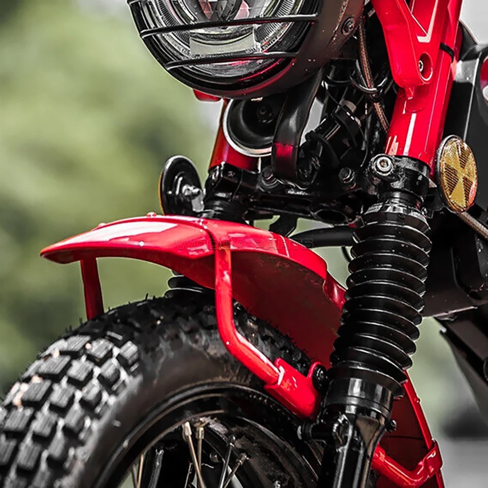 BeNsil Parafanghi Moto Staffe di Sollevamento Parafango Anteriore Moto Adattatori Kit Parafango per CT125 per Trail 125 per Hunter per Cub CT 125 2020 2021 2022 Paraspruzzi Paraspruzzi