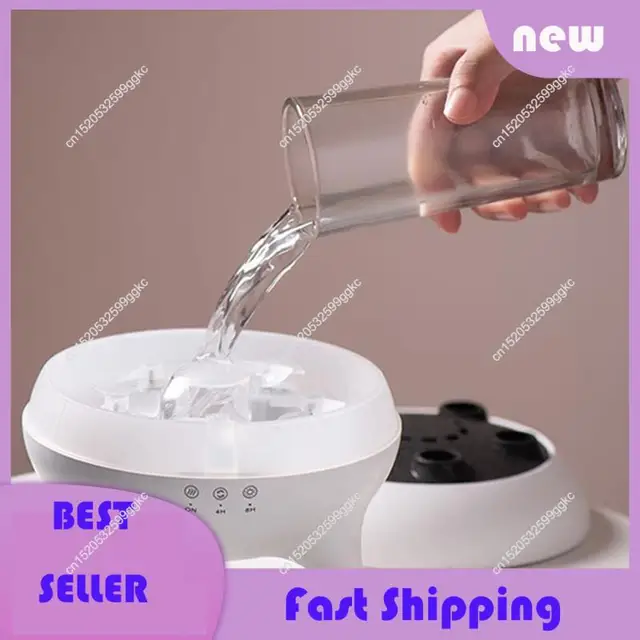Necessary Smoke Ring Fragrance Machine Jellyfish Air Humidifier Colorful Flame Desktop Aroma Diffuser AU Plug 6