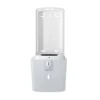 Center-pull Paper Roll Holder for Kitchen Paper Towel Dispenser Wall Mounted Large Capacity Paper Storage Box One-hand Pull 5