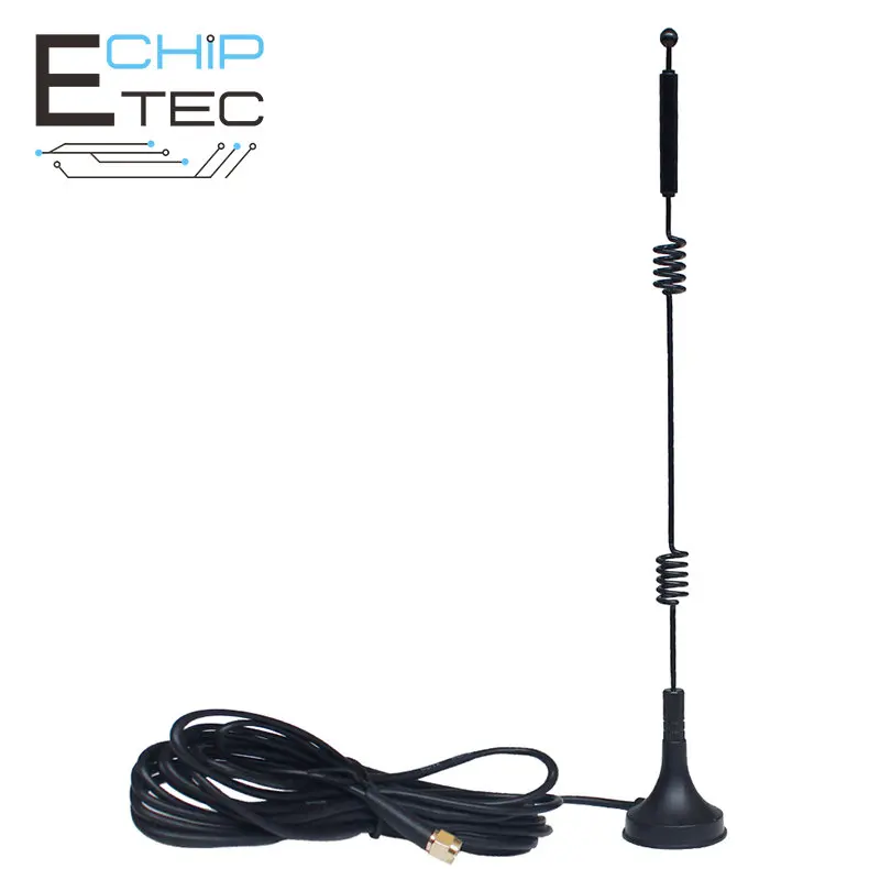

1PCS SMA 2.4 GHz 7dBi WIFI Signal Booster Wireless Antenna WLAN 5X Range Extender Magnetic Mount Signal Antenna