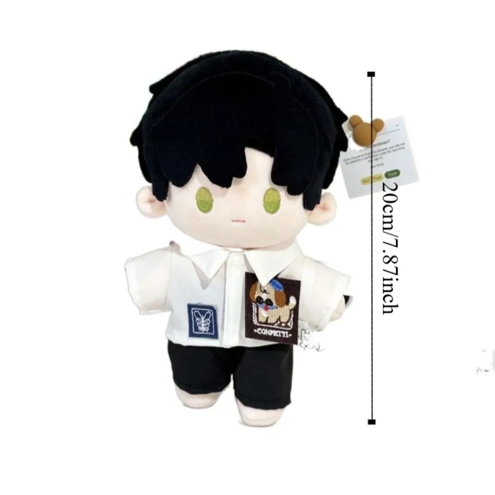 Lovely Design Cotton Clothes Washable Soft Texture Clothes Retro Style Cute French Retro Style Clothes 20cm Size