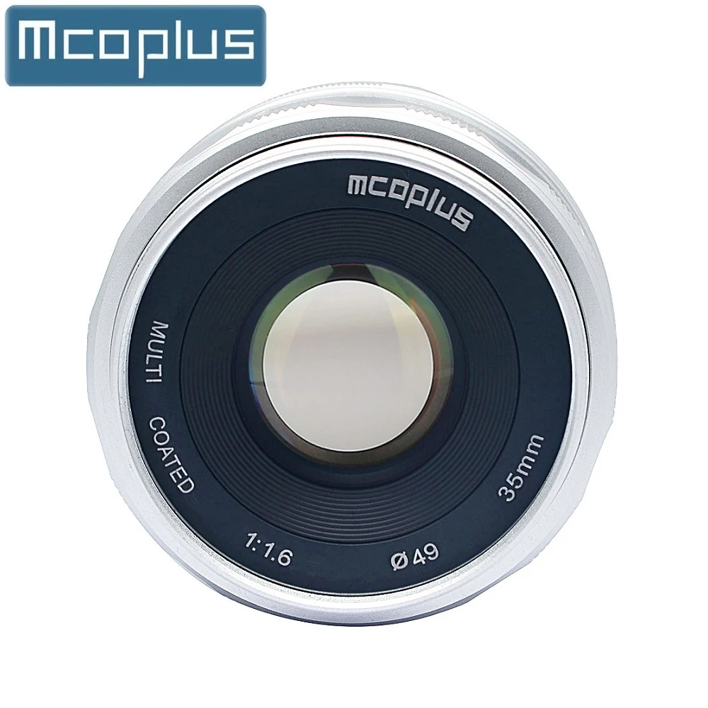 Mcoplus 35Mm F1.6 Apsc Obiettivo Manuale Per Panasonic Olympus M4/3 Mft Micro 4/3 G7 G9 G80 Gx85 Gx9 Gh5 Gh6 G100 E-M1 E-M5 E-M10 I Ii
