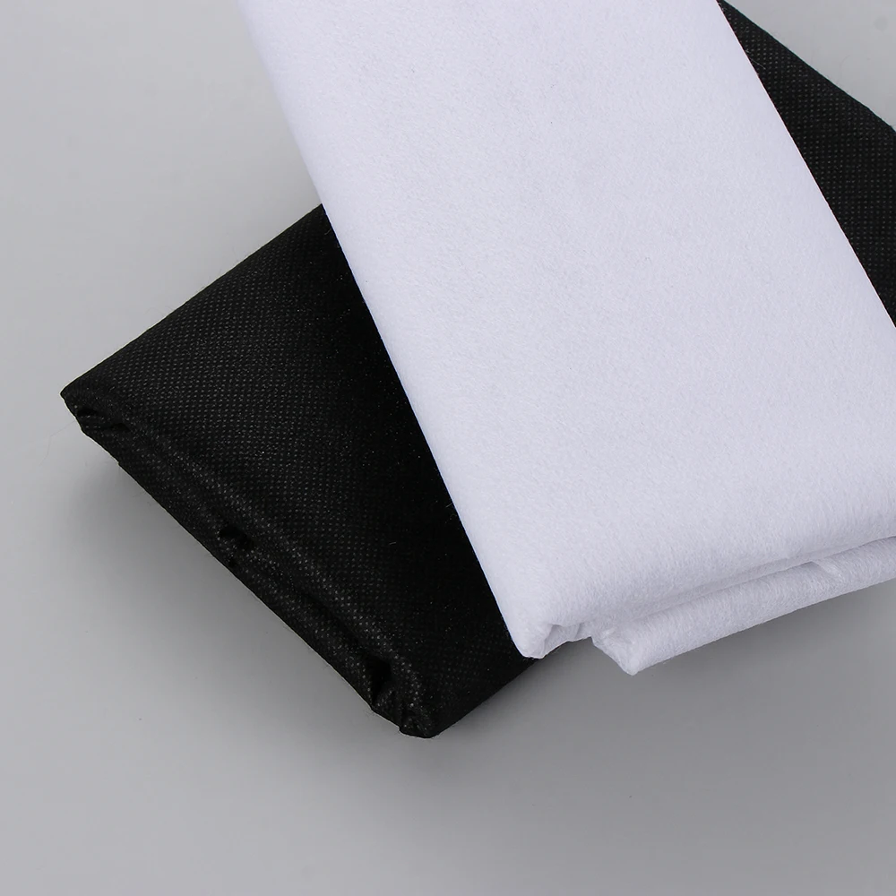 100x100cm 부직포 철제 인터라이닝 단면 접착 라이닝 바느질 인터라이닝 경량 가용성 폴리에스테르 DIY 공예