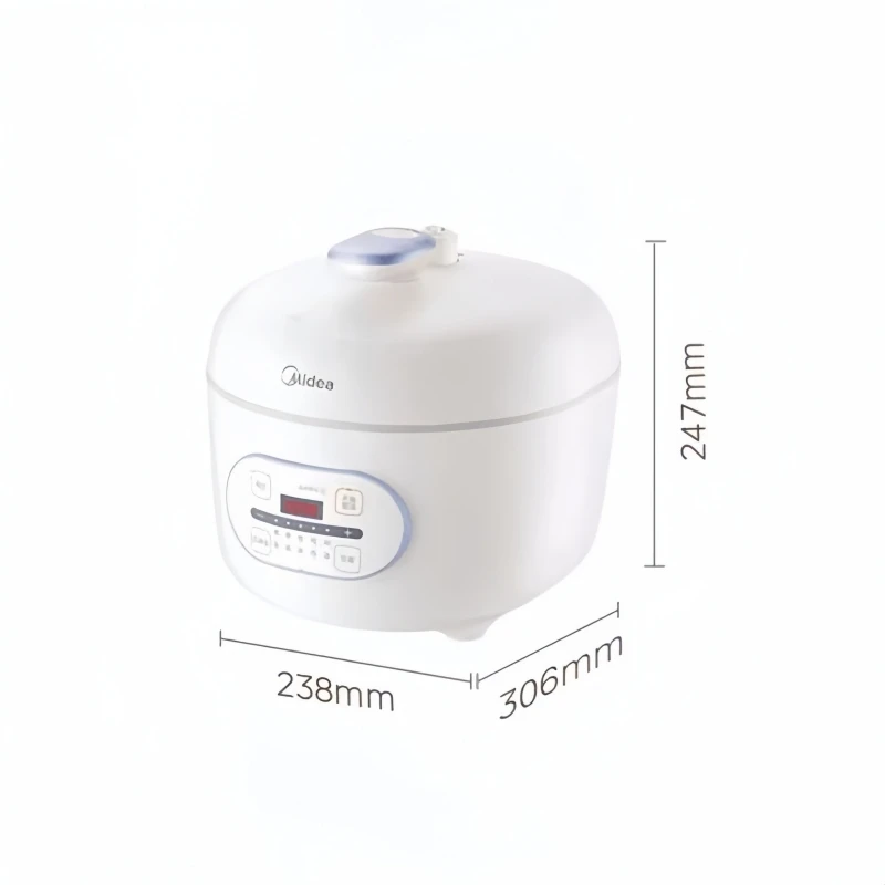Midea 220V Electric Pressure Cooker Household 2.5L Multi-function Rice Cooker 70kPa Pressure Cooker 24H Reservation 6