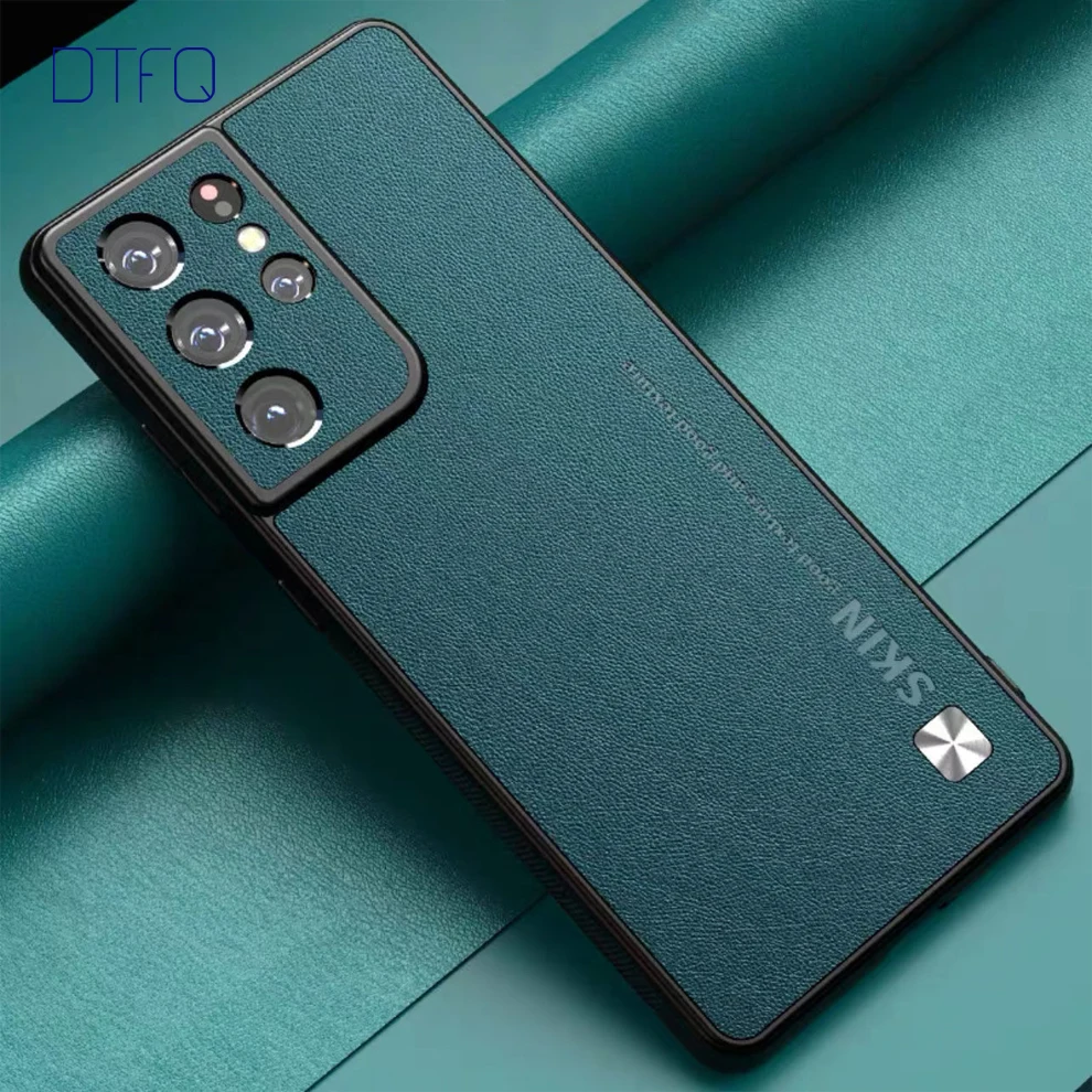 Custodia In Pelle Per Samsung S21 Ultra Funda Cover Posteriore Per Samsung Galaxy S21 Plus S21 Custodia Antiurto Per Samsung Galaxy S21 Fe