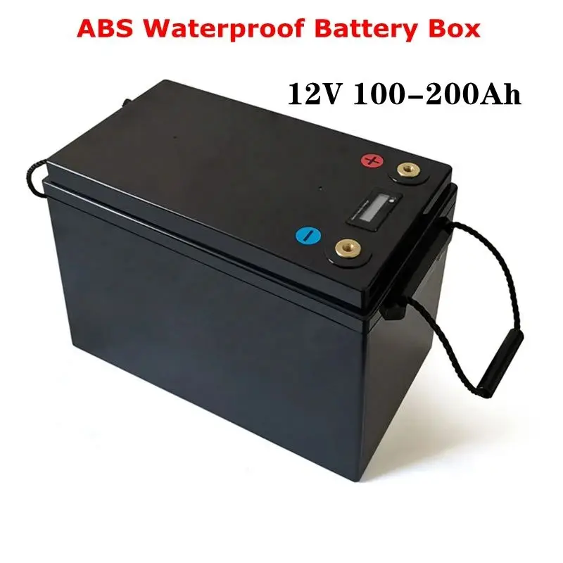 

12V 24V 48V DIY Kit Battery Box 100ah 120ah 200ah Li Ion Lifepo4 Lithium Battery Diy Solar Cells Waterproof Plastic Empty Case