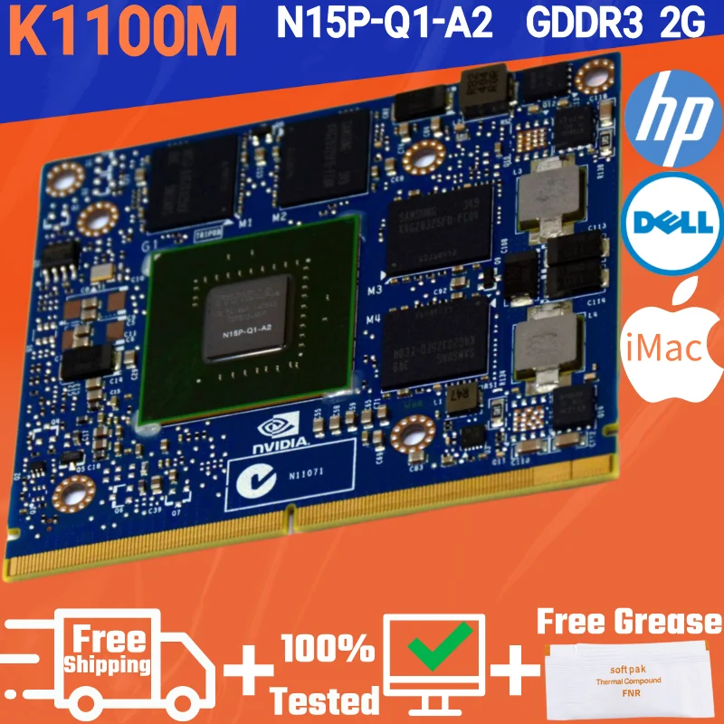 Quadro K1100M GDDR5 2 Гб Для iMac A1311 A1312 HD6970m обновленная графическая видеокарта для