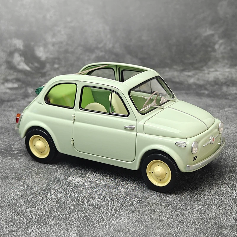 KYOSHO Diecast 1/18 Fiat Nuova 500 classic car model metal static