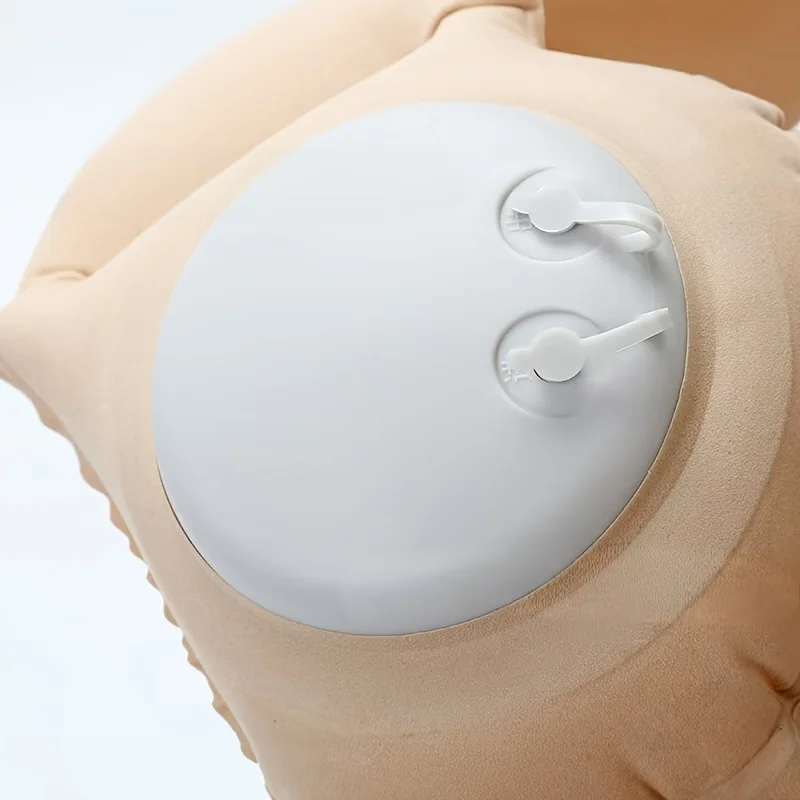 Inflatable U-Shaped Neck Pillow for Daily Comfort and Travel