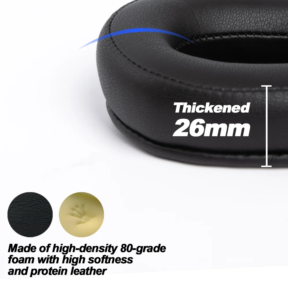 Earphone pads For Harman Kardon FLY ANC replacement Earpads headphones Earmuffs Soft cloth Memory Covers Sponge Protein