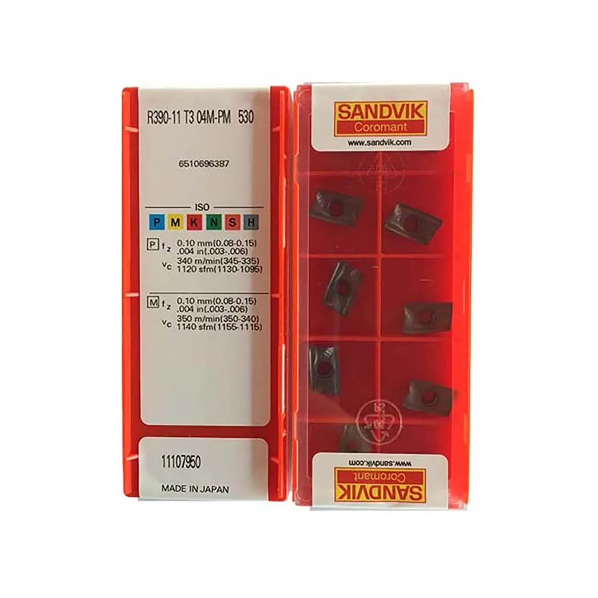 Ansi R390 11 T3 Sandvik Coromant R390-11 T3 08M-PM 4340