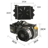 4KW / 5KW / 6KW Electric Vehicle Range Extender Generator DC 48V/60V/72V Low Noise Portable Power System 5