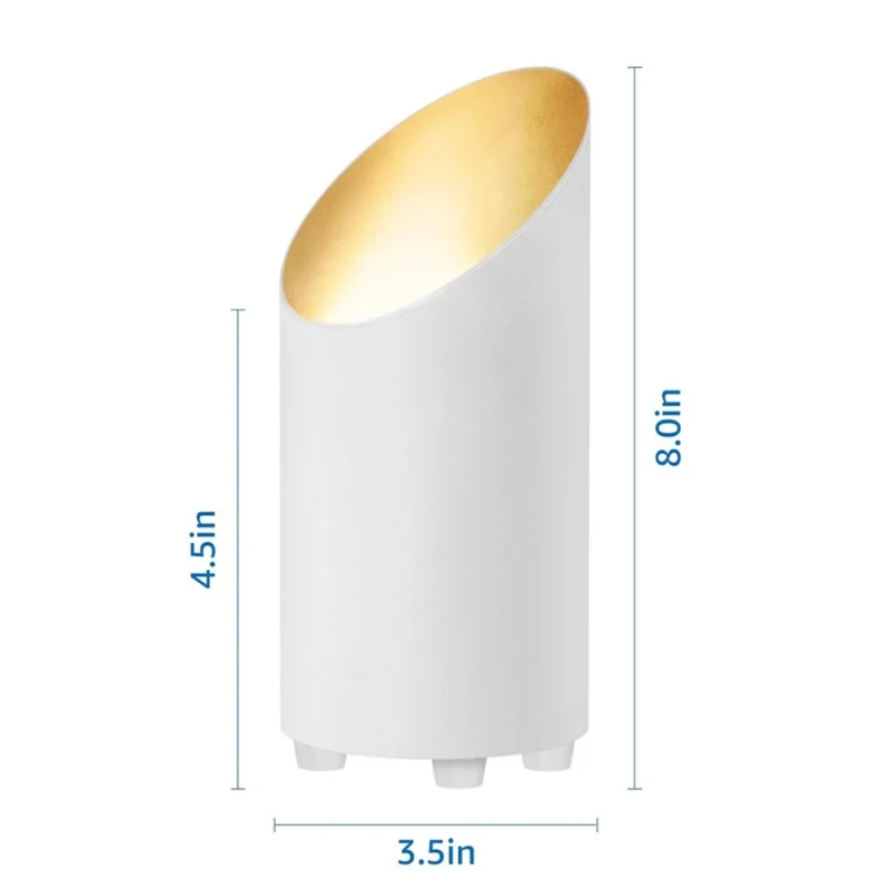 2 Luci Da Pavimento LED Interni 9W GU10 - Faretti Illuminazione Accento Con Cavo 1.8m, 3000K Bianco Caldo - Foto 3