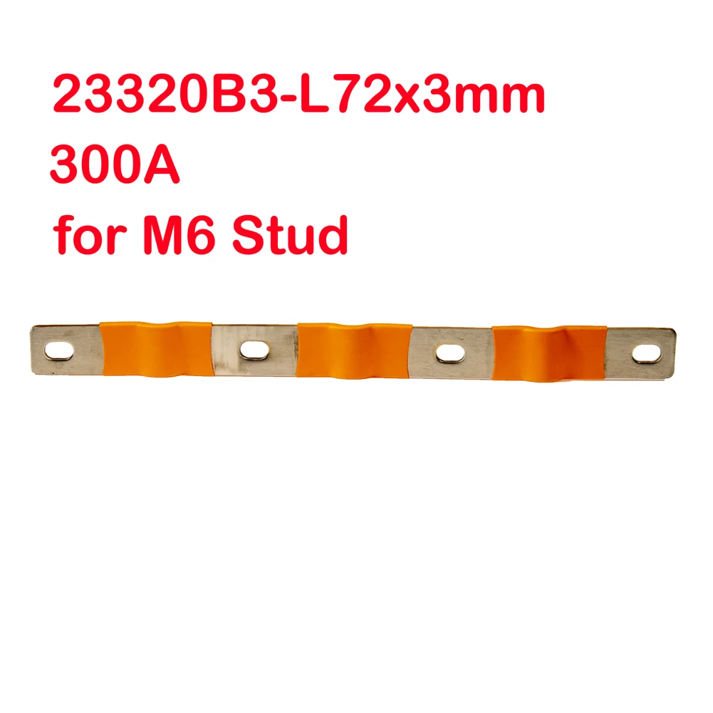 Sbarre Flessibili 300A 2P M6 Per 280Ah 3.2V Batteria Lifepo4 Connettore Terminale In Rame Barra Bus