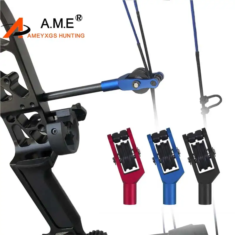 1PC Archery Cable Slide Pulley Compound Bow Bowstring Splitter Roller