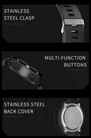 SMAEL 8105 Digital Watches Sports LED Wristwatches Men’s 50m Waterproof Watch Digital Light Stopwatch Watch for Men
