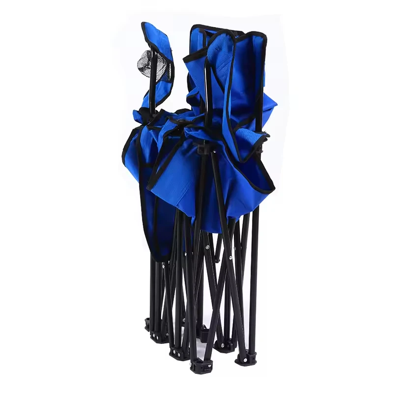 High Quality Outdoor Camping 2-person Chair Portable Folding Double Seat Camping Chair Set With Canopy