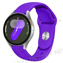 Silicone Sport Watchband - Universal 20mm 22mm Bracelet Strap for 22mm watch strap (Deep purple-11)