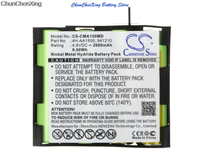batería compatible para COMPEX TOP FITNESS : : Electrónica
