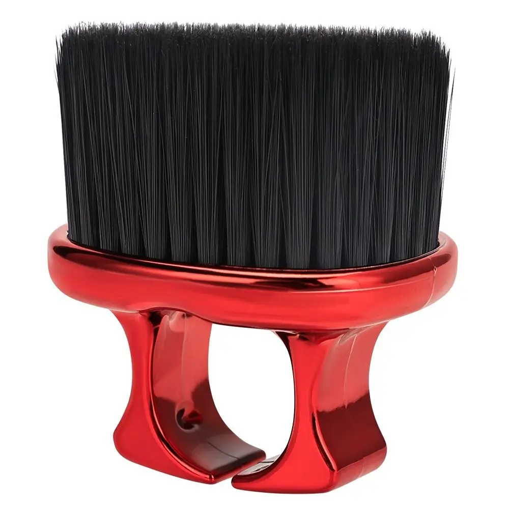 High-quality Ring Neck Face Duster Professional Hairdressing Beard Brush Barber Hair Cleaning Brush Salon