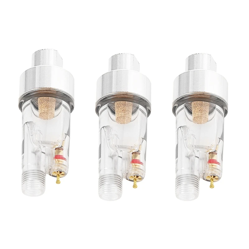3x Hose Paint Fittings Airbrush Mini Air Filter Moisture Water Trap 1/8