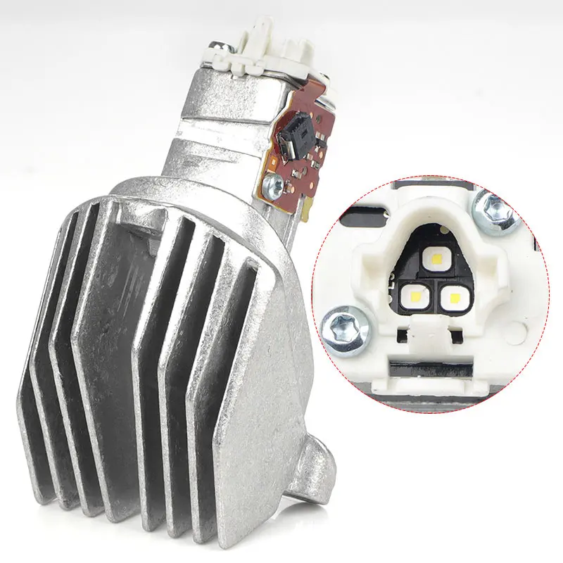 BMW 5 시리즈 2014-2016 F10 F11 LCI용 백색 노란색 주간 주행등 DRL LED 모듈 헤드라이트 (7343876 18592200 63117343876)
