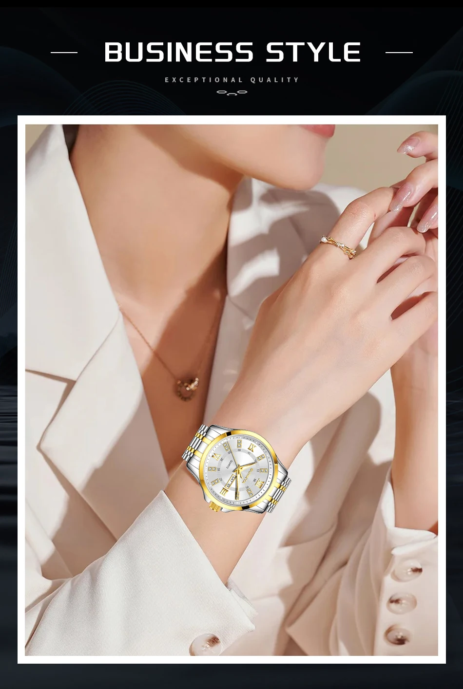SUNKTA Orologio da Donna - Bracciale