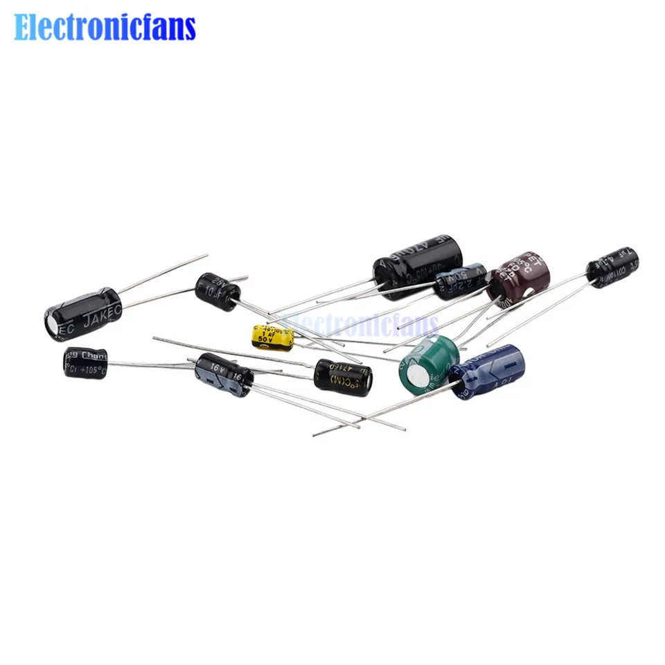 K Di Assortimento Di 120PCS 12 Valori 0.22UF-470UF Di - Foto 7