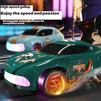1:64 Mini Desktop Remote Control Car Rc Four-Wheel Drive High-Speed Drift Racing Toy Children'S Christmas Gift Boy Sports Car 2