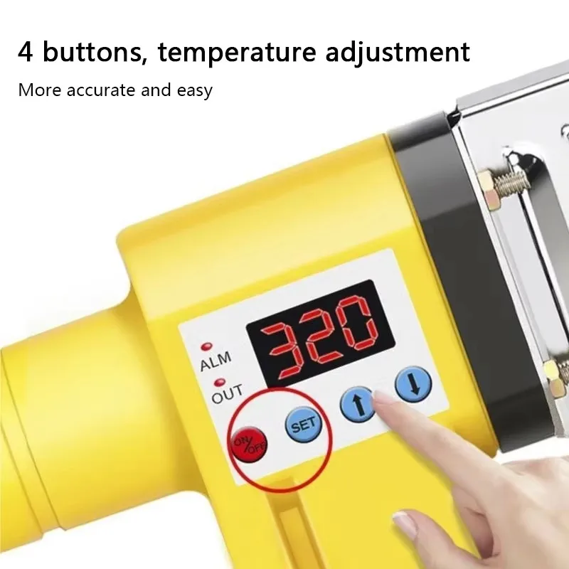 PPR Hot Melt Machine Water Pipe Welding Machine Household High Power Welding Machine Plastic Plumbing Project Welding Machine 5