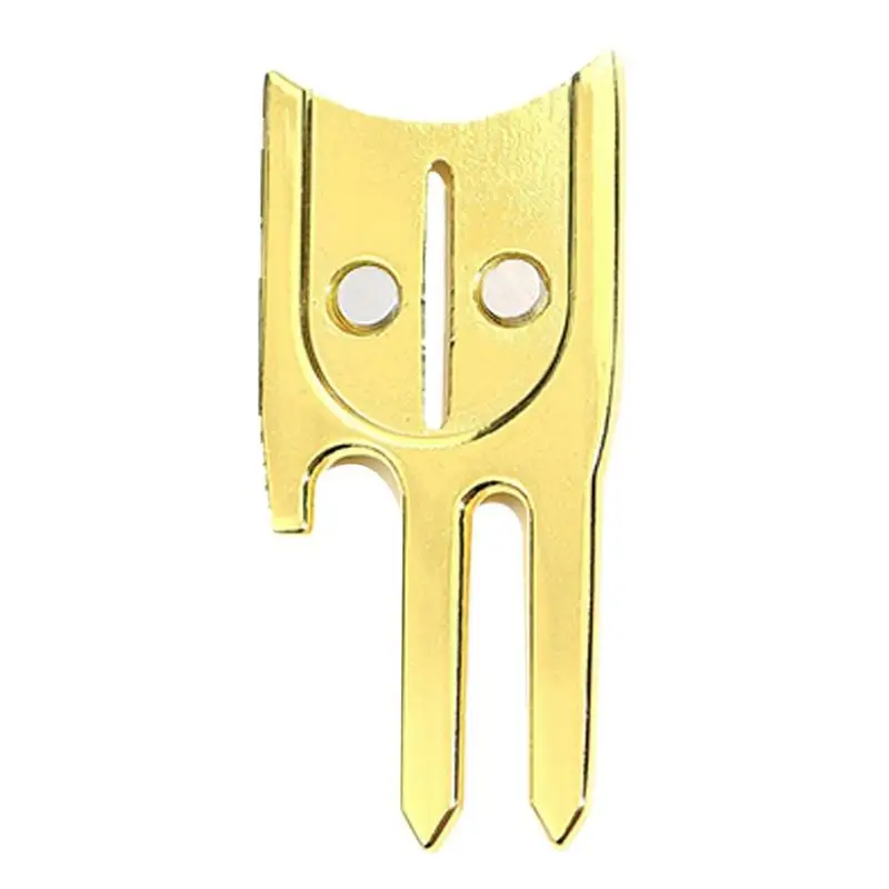 

Вилка Для Гольфа Divot 6 в 1, портативный инструмент для гольфа Divot и маркер для мяча, прочные металлические инструменты для гольфа Divot для мужчин и женщин, для игры в гольф