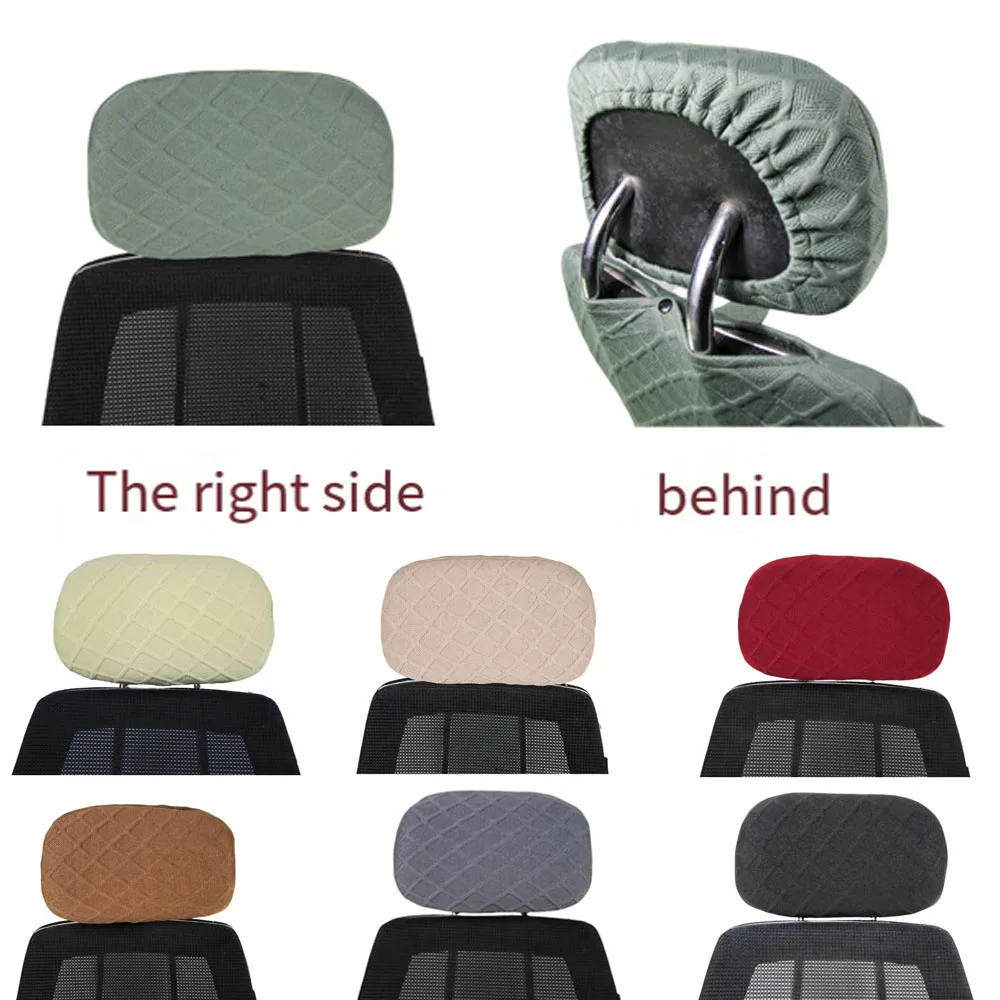 Swivel Chair Headrest Cover Elastic Office Chair Head Pillow Cover