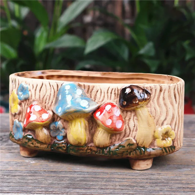 Adorable Mushroom Themed Plant Pot 4 | Adorable Mushroom Themed Plant Pot 3