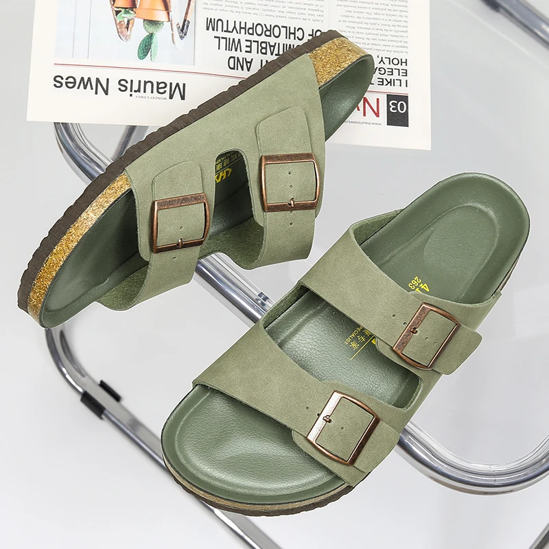 Leather Summer Sandals for Men