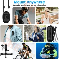 4K 1080P Mini Body Camera Helmet Handlebar Motorcycle Road Sport Cam Battery Body cam POV Vlog Sports Action Wifi H88 camera 6